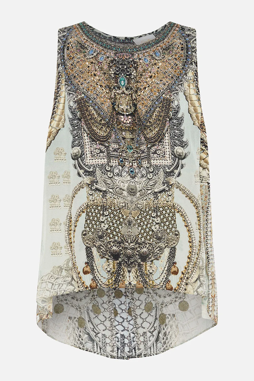 BUTTON BACK TOP FREE ESPIRITU sold by Camilla product image thumbnail 3