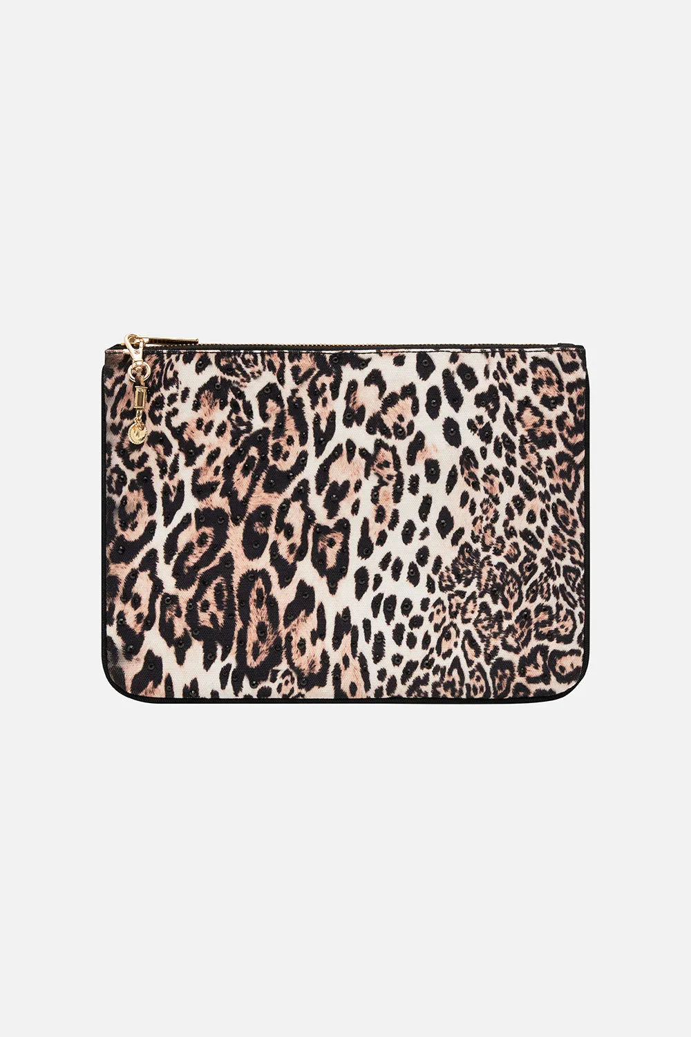 SMALL CANVAS CLUTCH COOL FOR CATS sold by Camilla