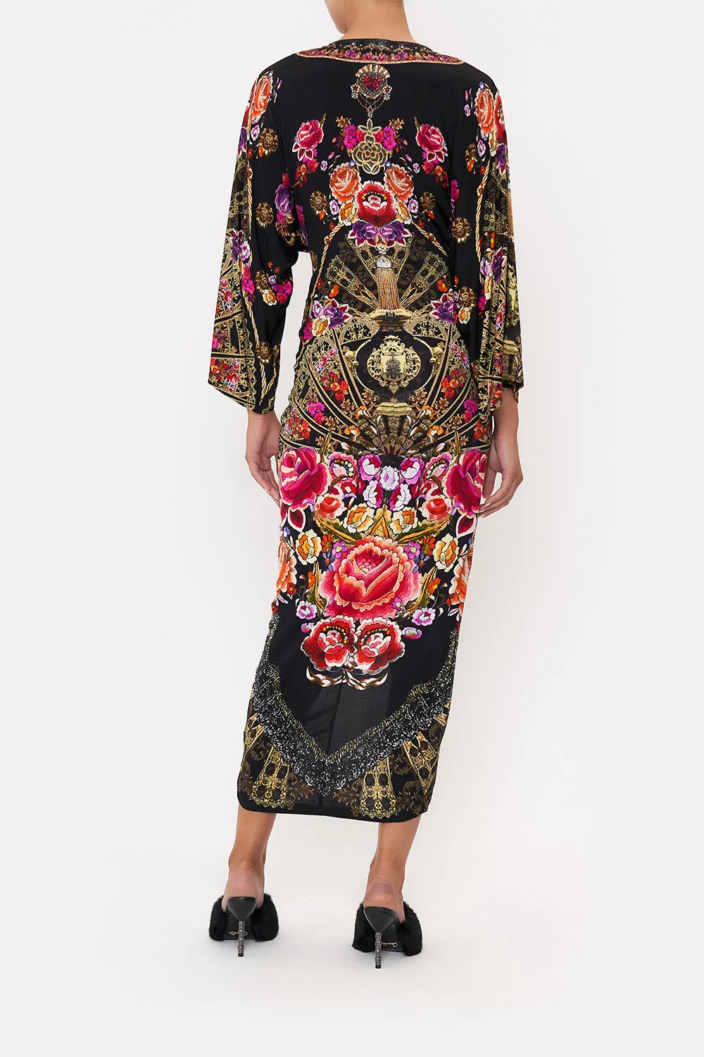 LONG SPLIT FRONT TWIST DRESS DANCE WITH DUENDE sold by Camilla product image thumbnail 2