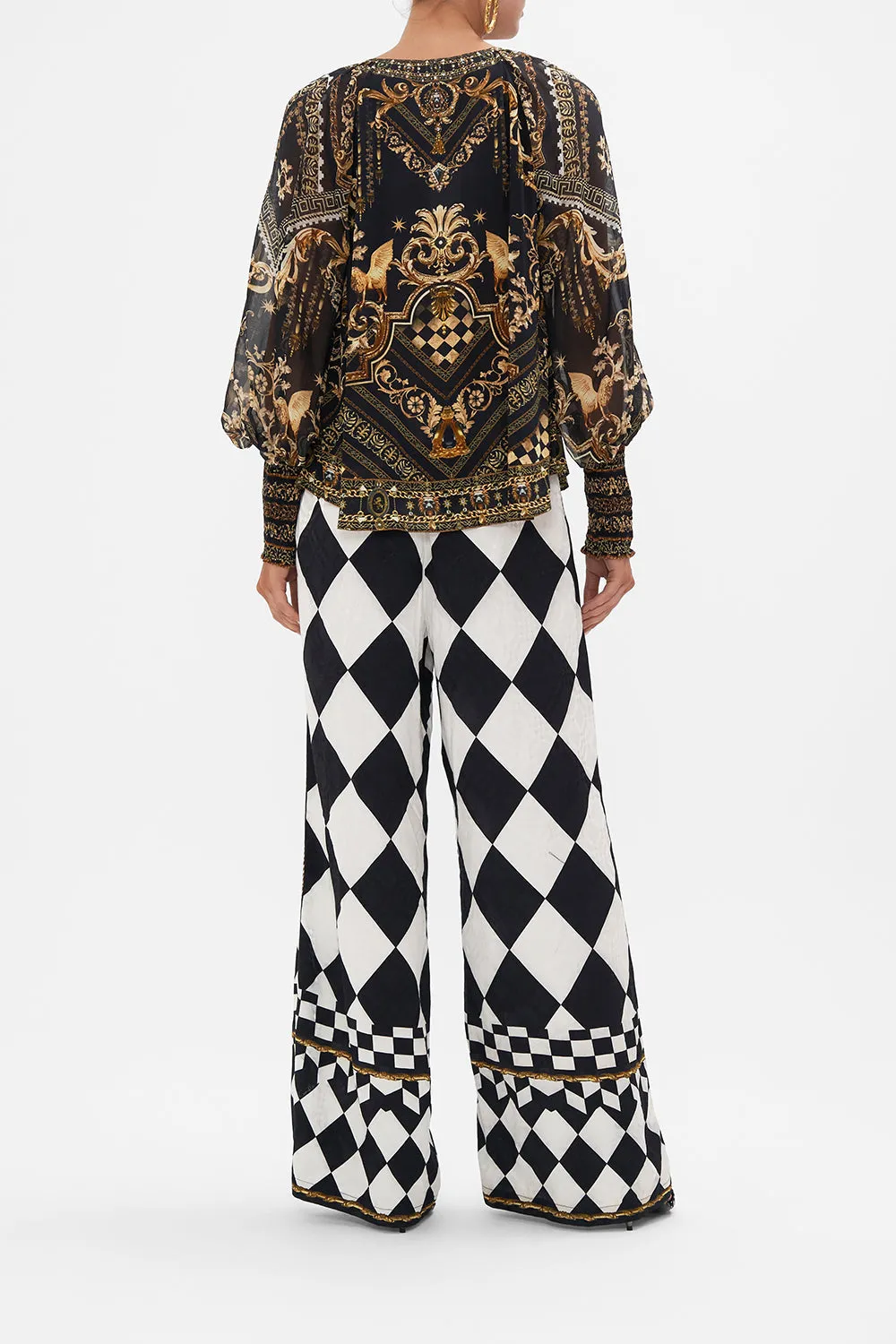 SHIRRED CUFF BLOUSE DUOMO DYNASTY sold by Camilla product image thumbnail 2