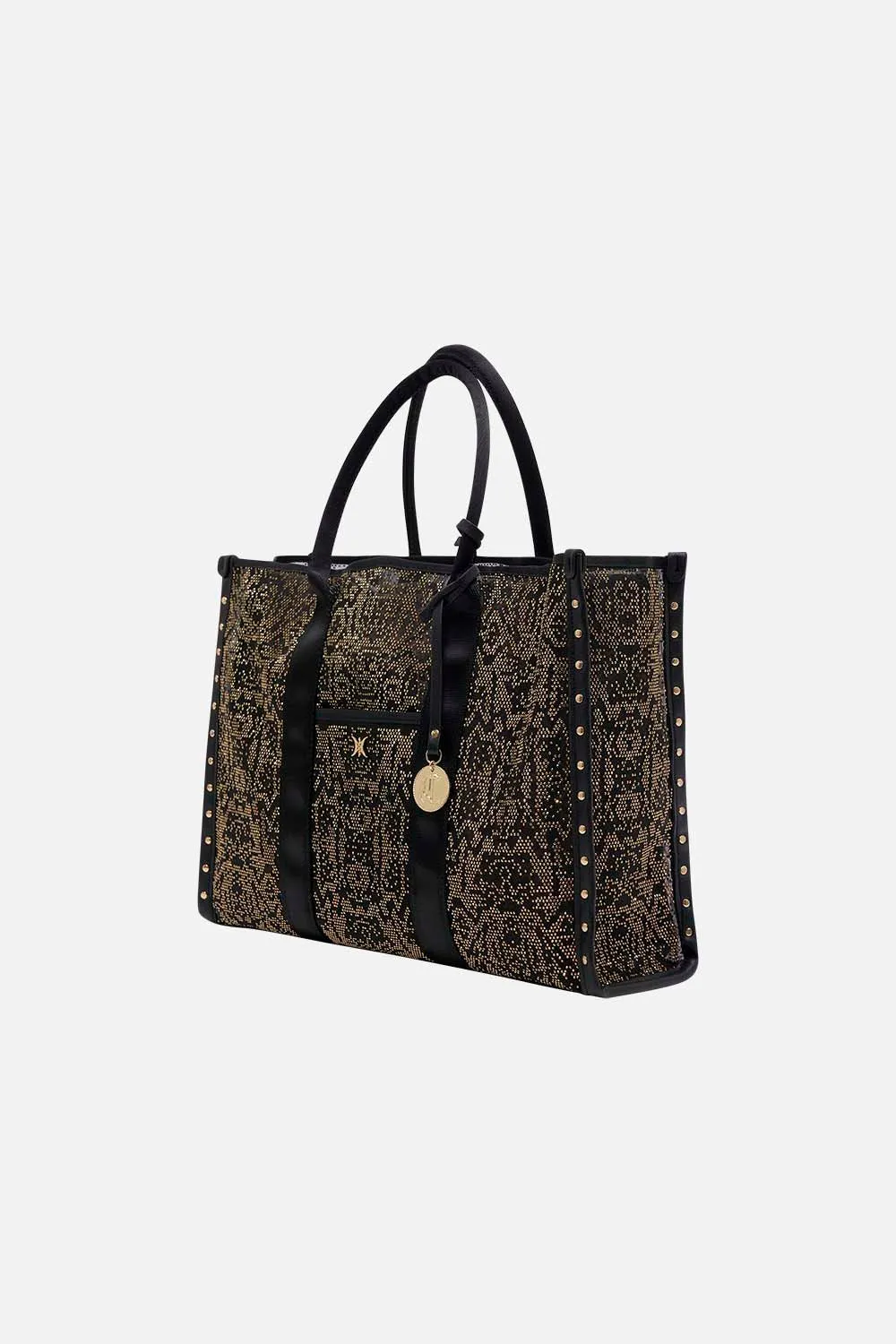 RECTANGLE TOTE SOLID BLACK sold by Camilla product image thumbnail 2