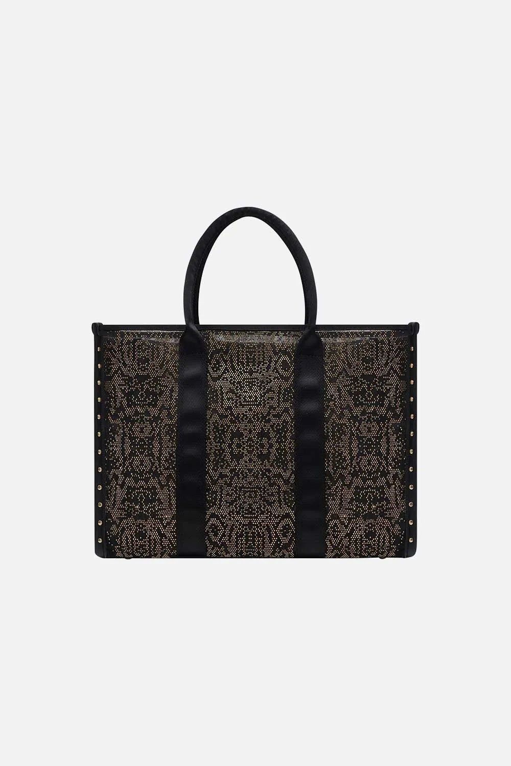 RECTANGLE TOTE SOLID BLACK sold by Camilla product image thumbnail 3