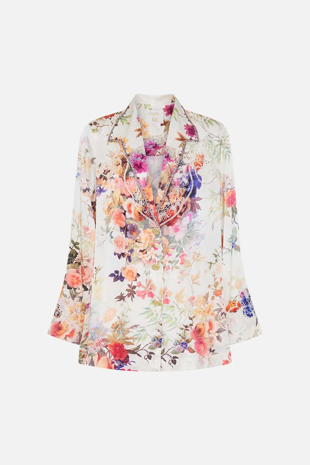 SINGLE BREASTED JACKET FRIENDS WITH FRESCOS sold by Camilla product image thumbnail 3