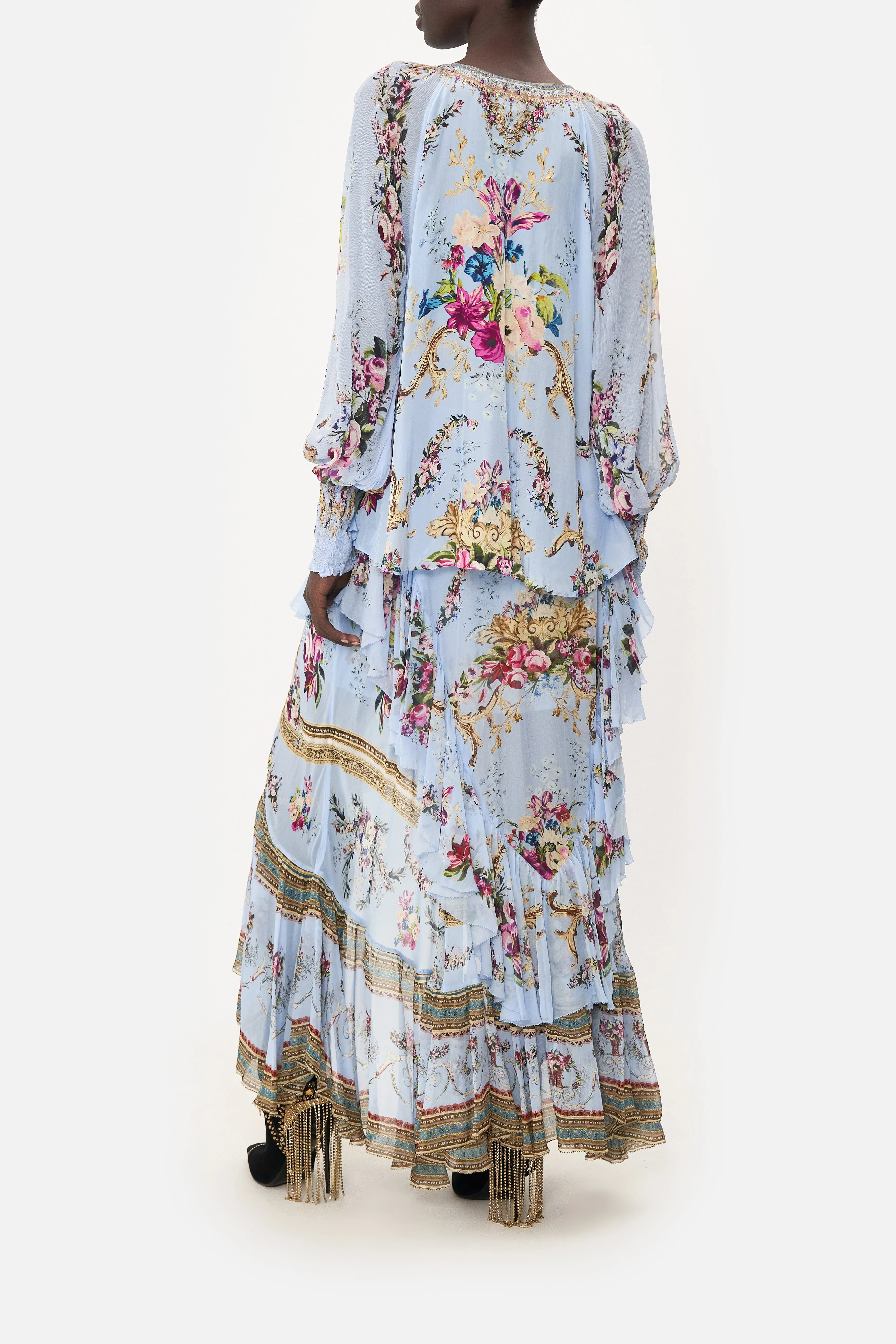 SHIRRED CUFF BLOUSE FLORAFUL sold by Camilla product image thumbnail 2