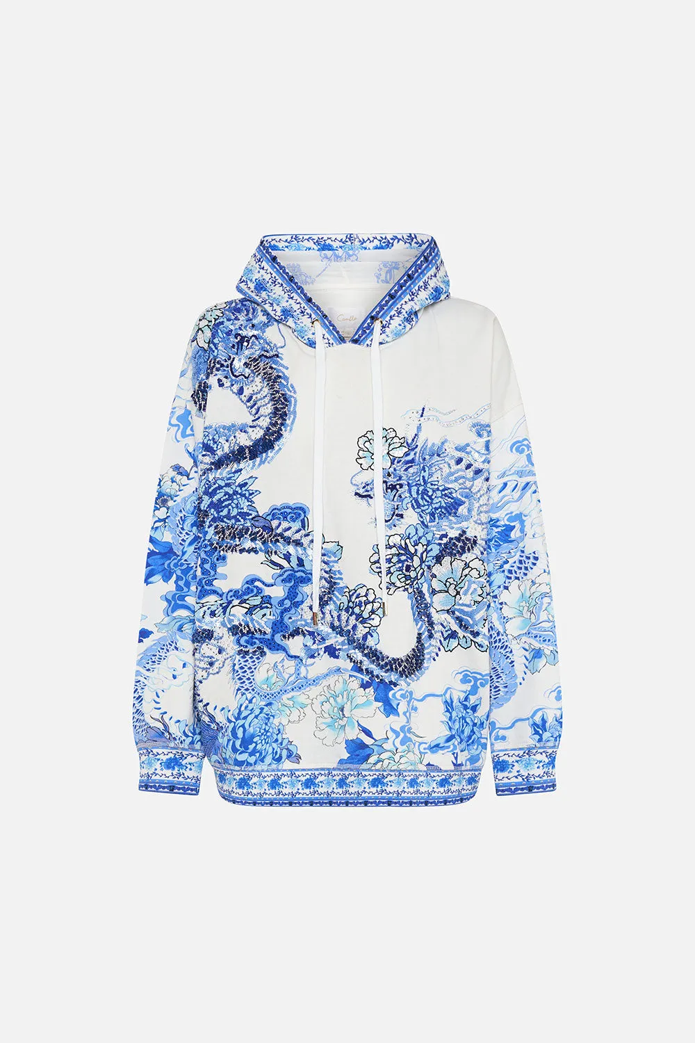 HOODY WITH POCKETS HEART OF A DRAGON sold by Camilla product image thumbnail 3