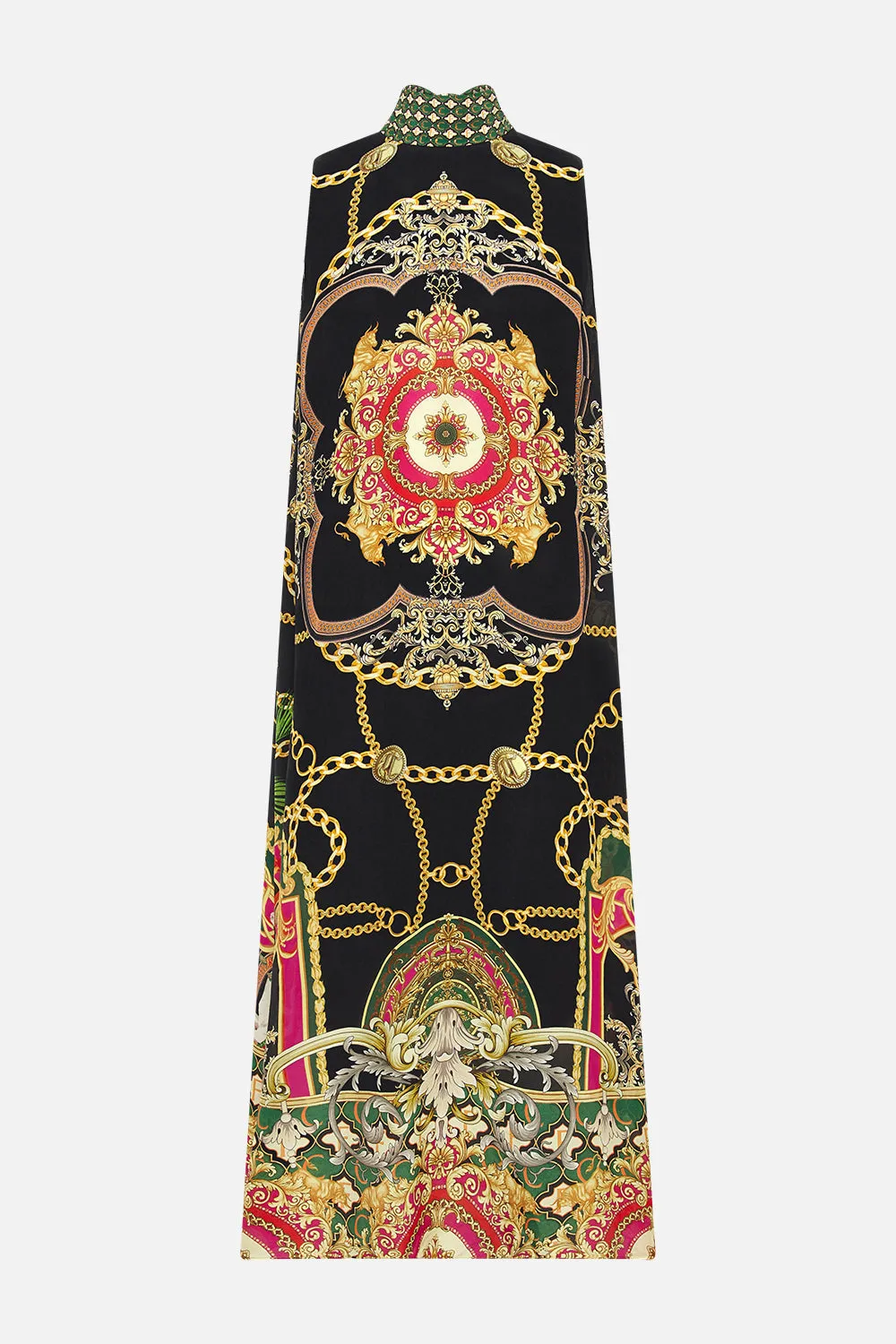 HIGH NECK DRESS WITH BACK NECK TIE JEALOUSY AND JEWELS sold by Camilla product image thumbnail 3