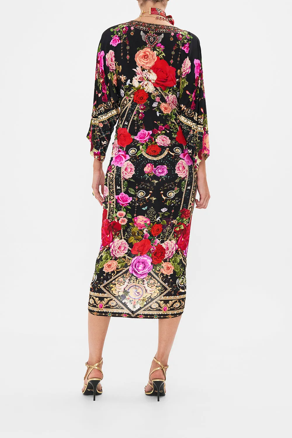 LONG SPLIT FRONT TWIST DRESS RESERVATION FOR LOVE sold by Camilla product image thumbnail 2