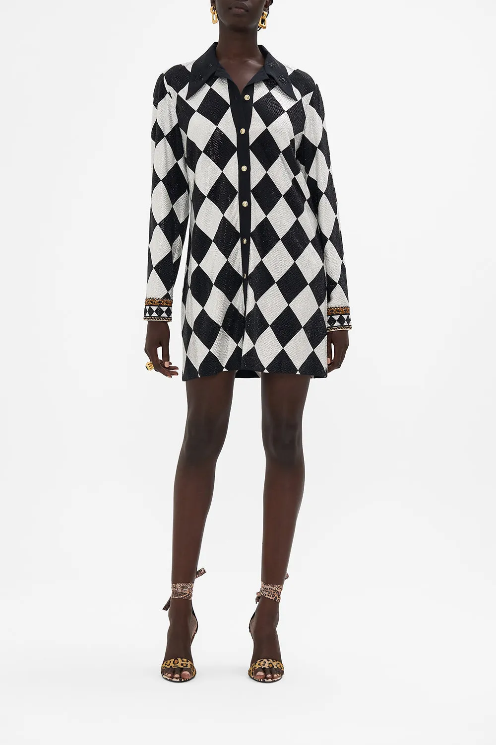 LONG SLEEVE TUNIC DRESS DUOMO DYNASTY sold by Camilla