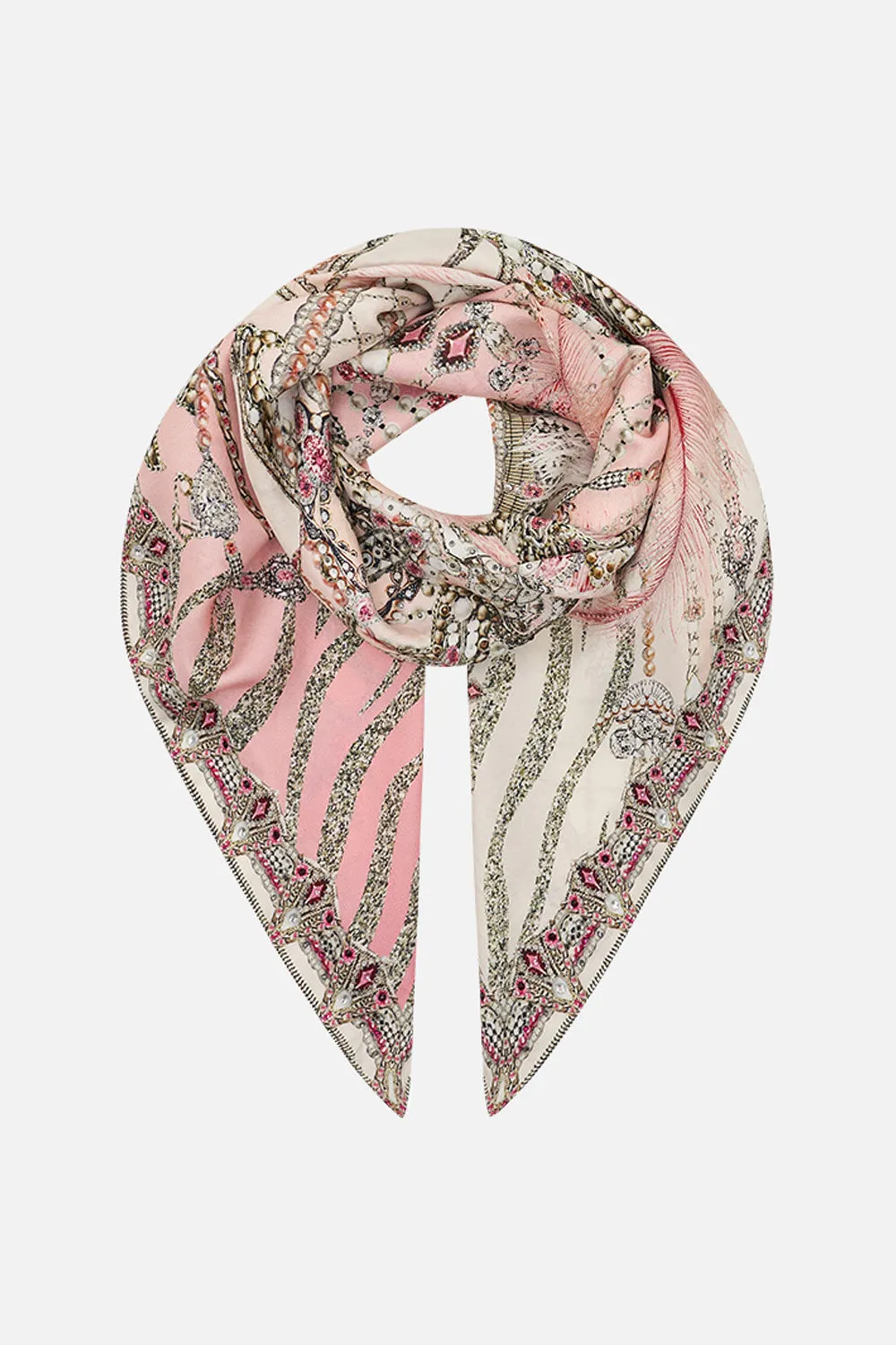 LARGE SQUARE SCARF STARSHIP SISTAS sold by Camilla