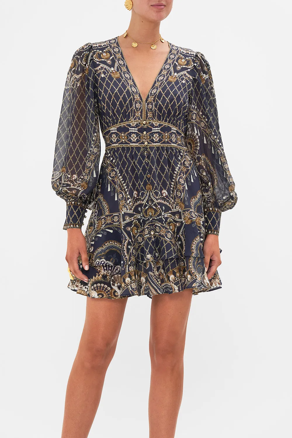 BUTTON FRONT FRILL DRESS DANCE WITH THE DUKE sold by Camilla product image thumbnail 5