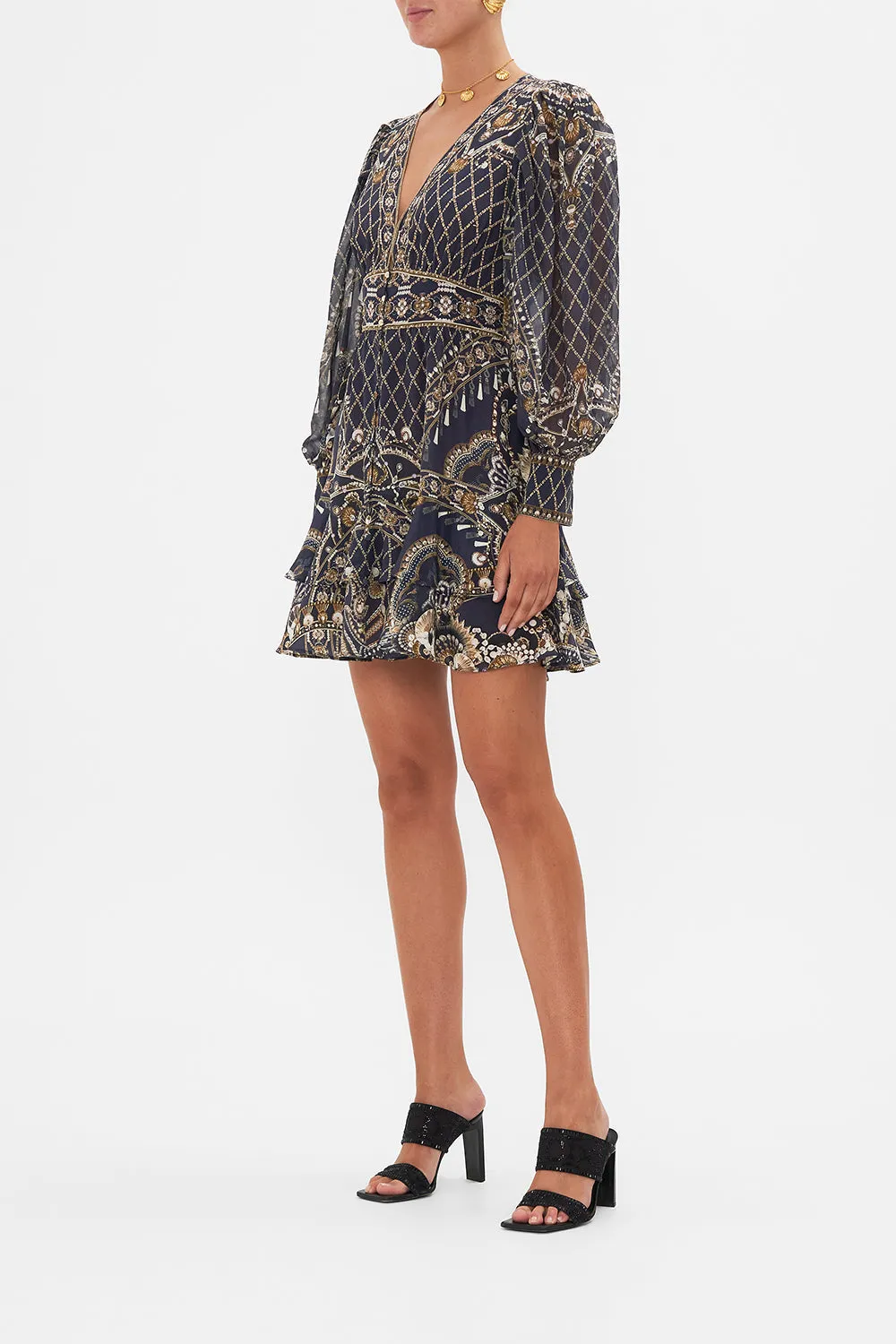 BUTTON FRONT FRILL DRESS DANCE WITH THE DUKE sold by Camilla product image thumbnail 4