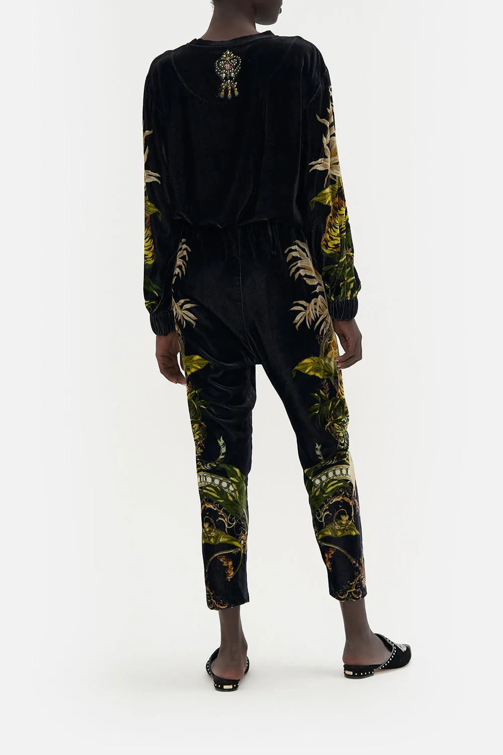 RIB WAIST RELAXED PANT THE QUEENS KING sold by Camilla product image thumbnail 2