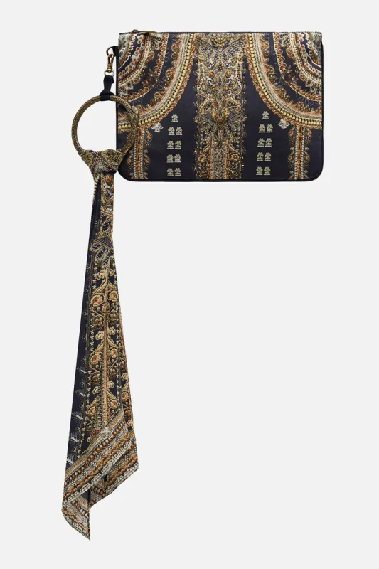 RING SCARF CLUTCH ITS ALL OVER TORERO sold by Camilla