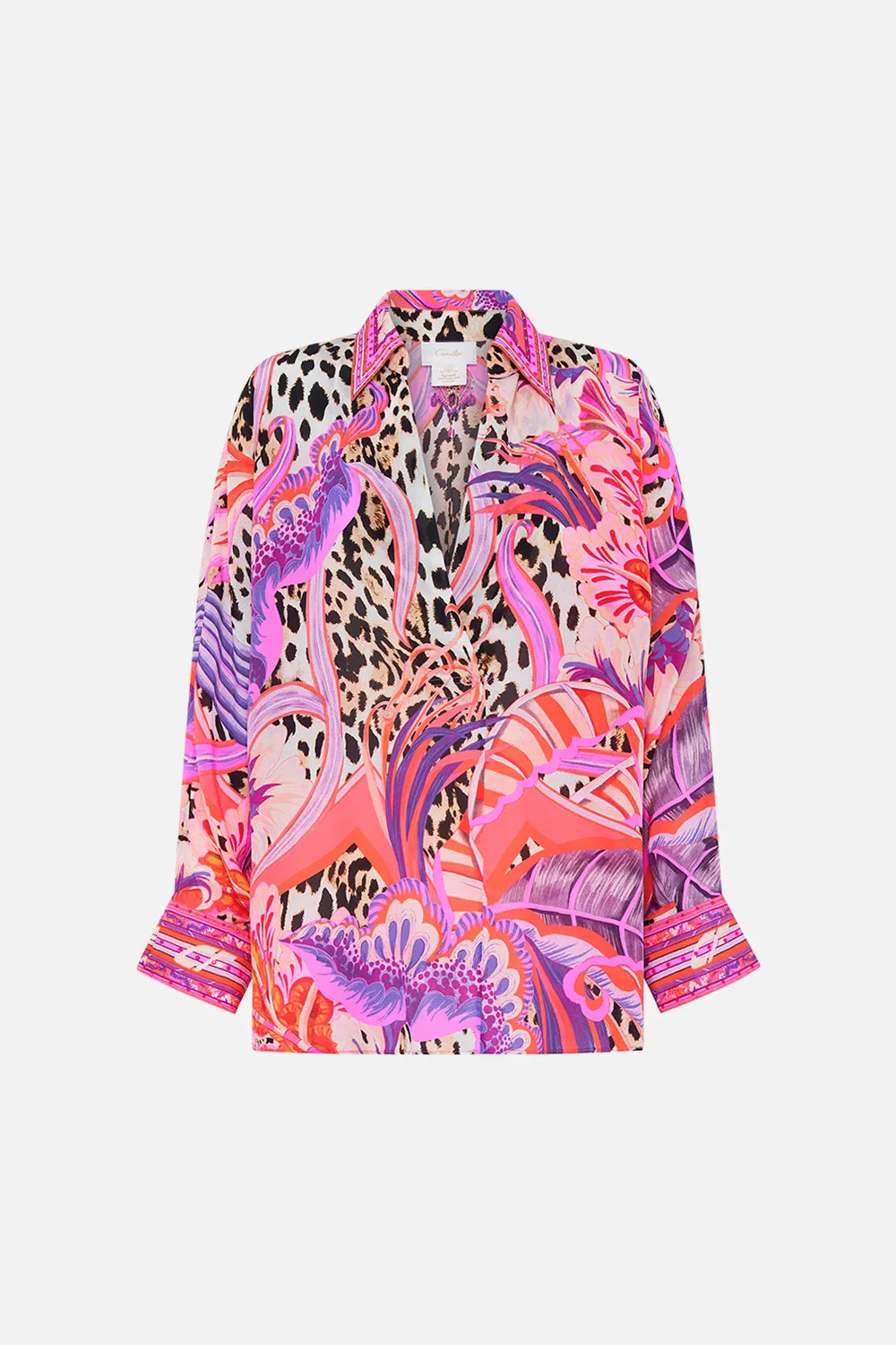 WING COLLAR BLOUSE VIOLA VINTAGE sold by Camilla product image thumbnail 3