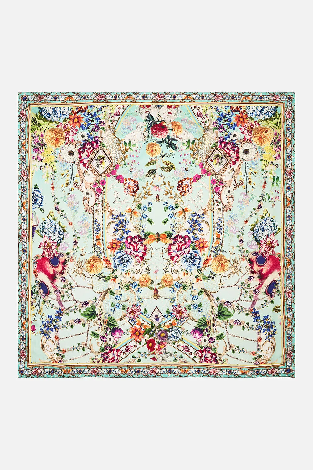 LARGE SQUARE SCARF HONEY HONEY sold by Camilla product image thumbnail 2