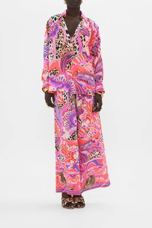 WING COLLAR BLOUSE VIOLA VINTAGE sold by Camilla