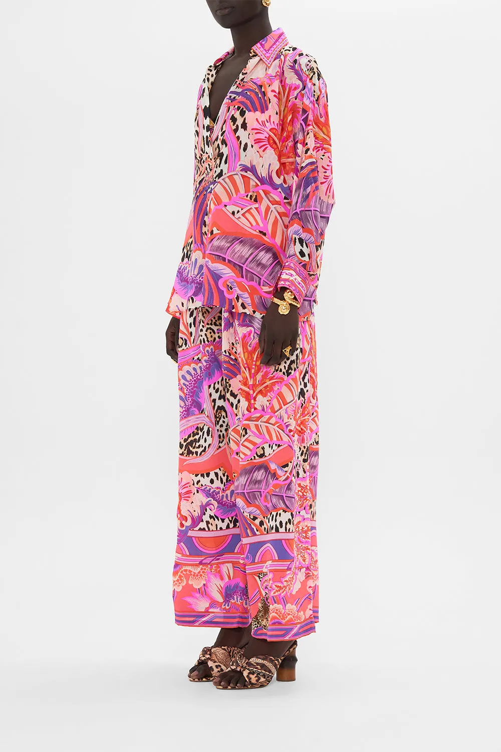 WING COLLAR BLOUSE VIOLA VINTAGE sold by Camilla product image thumbnail 4