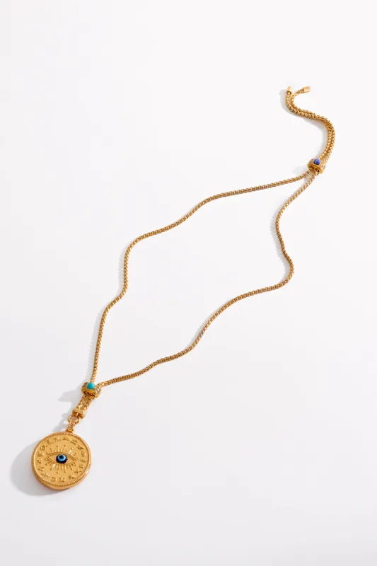 GLOBAL NOMAD PENDANT NECKLACE GOLD sold by Camilla