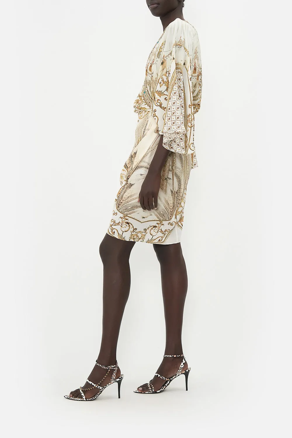DRAPED FRONT WRAP DRESS SOAR LIKE AN EAGLE sold by Camilla product image thumbnail 4
