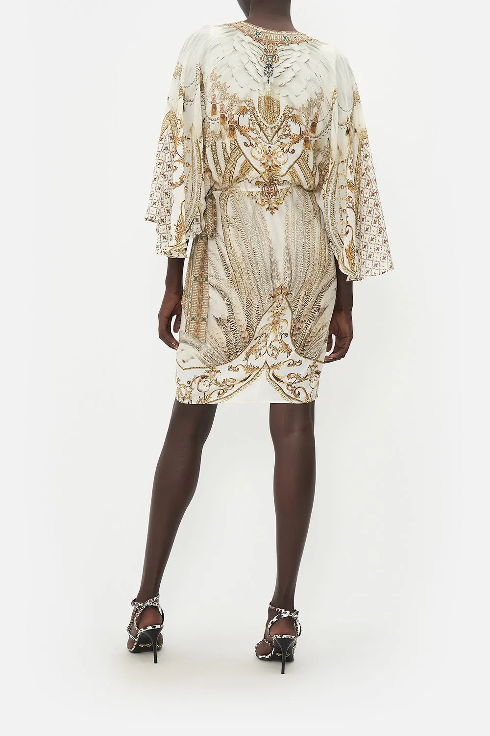 DRAPED FRONT WRAP DRESS SOAR LIKE AN EAGLE sold by Camilla product image thumbnail 2