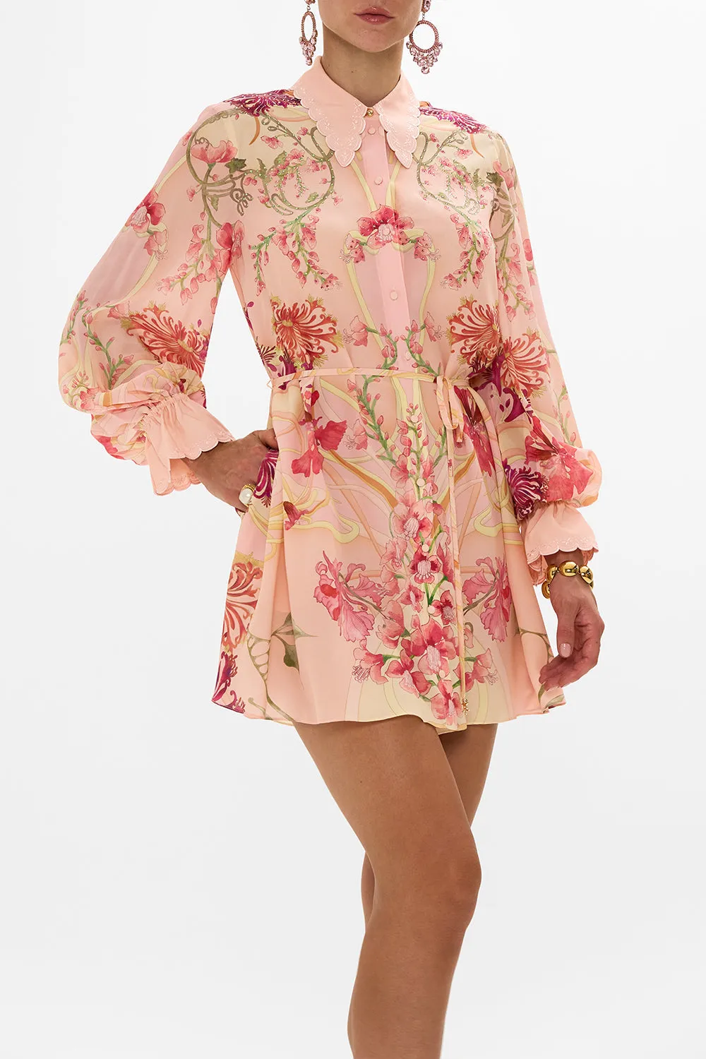 SHIFT SHIRT DRESS BLOSSOMS AND BRUSHSTROKES sold by Camilla product image thumbnail 5