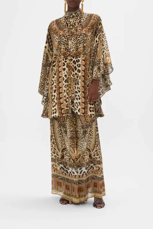 HIGH NECK RUFFLE SLEEVE BLOUSE STANDING OVATION sold by Camilla