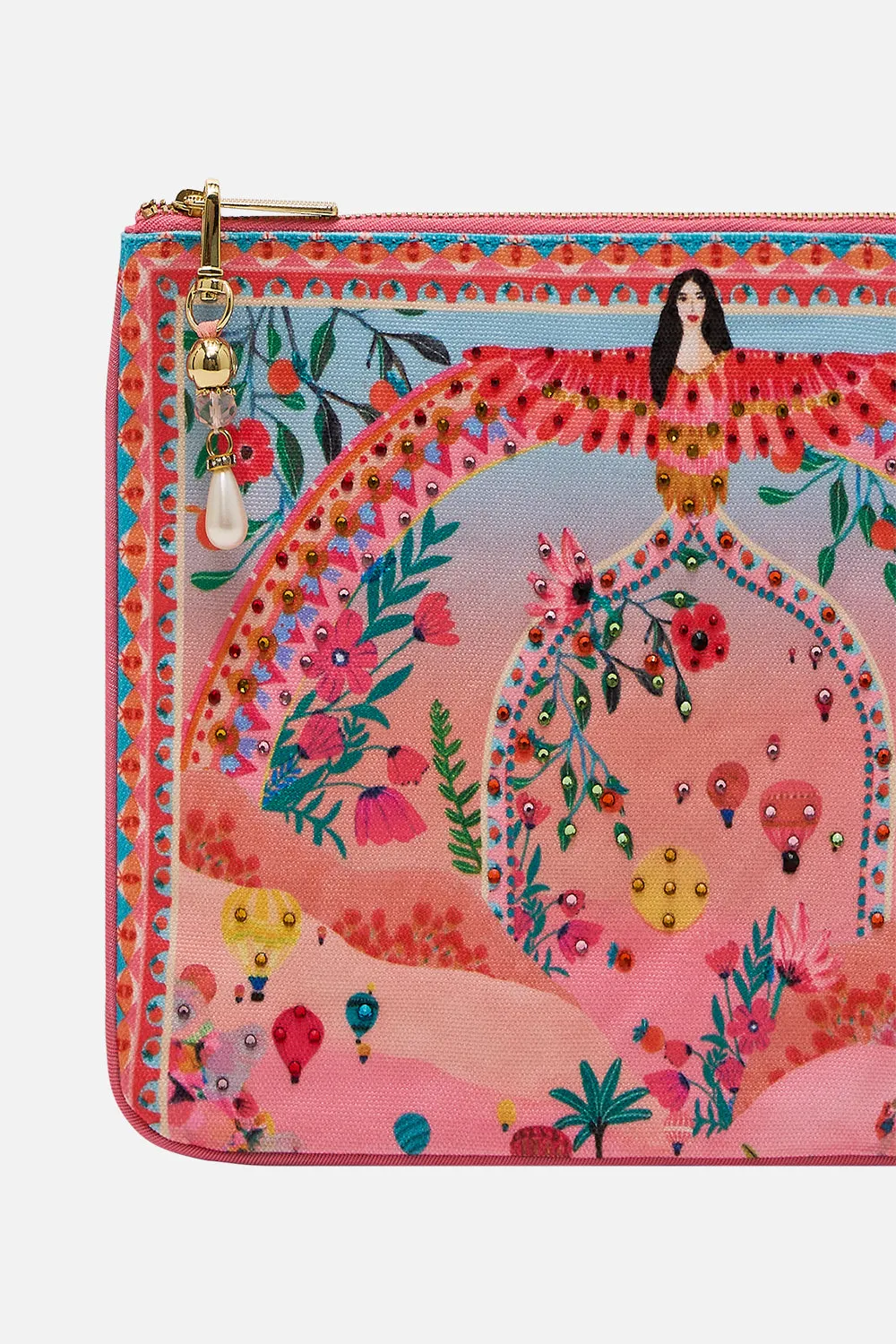 SMALL CANVAS CLUTCH SISTER SUNSET sold by Camilla product image thumbnail 2