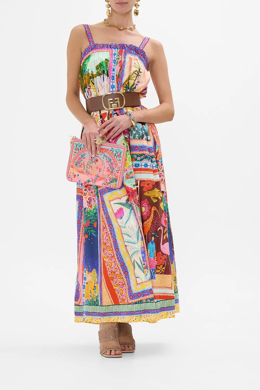 SMALL CANVAS CLUTCH SISTER SUNSET sold by Camilla product image thumbnail 4