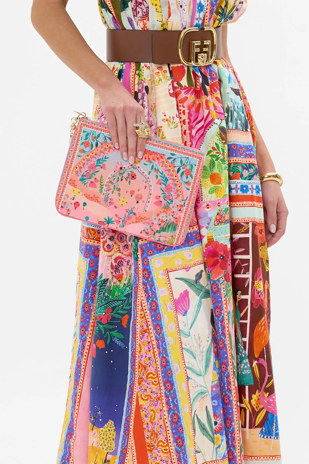 SMALL CANVAS CLUTCH SISTER SUNSET sold by Camilla product image thumbnail 5