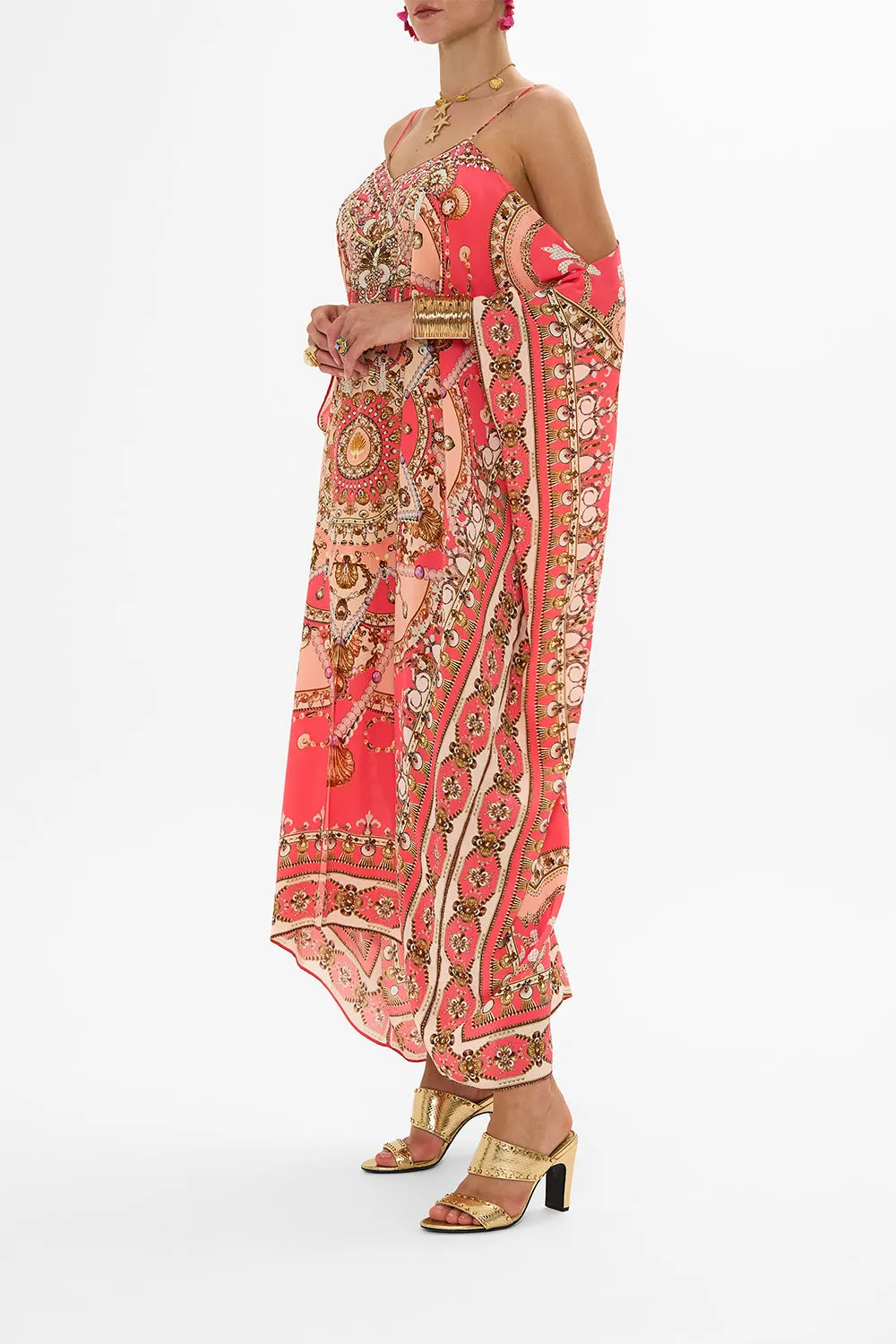 SHOESTRING STRAP KAFTAN SHELL GAMES sold by Camilla product image thumbnail 4