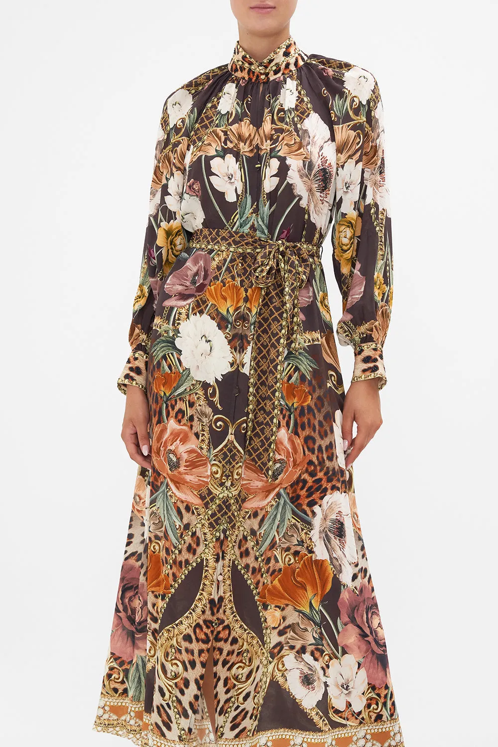 RAGLAN SLEEVE MIDI SHIRT DRESS WAVE YOUR WAND sold by Camilla product image thumbnail 4