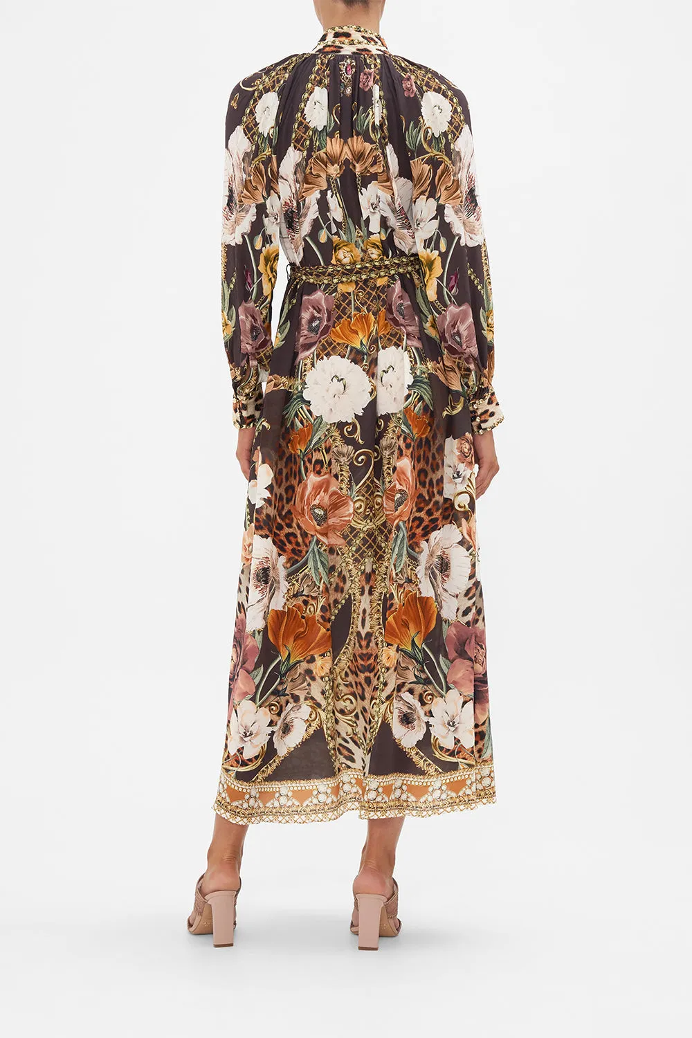 RAGLAN SLEEVE MIDI SHIRT DRESS WAVE YOUR WAND sold by Camilla product image thumbnail 3