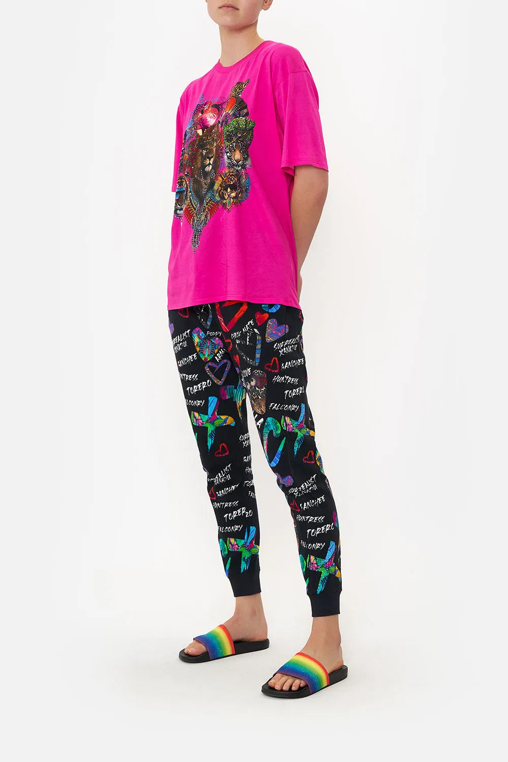 OVERSIZE BAND TEE WRITINGS ON THE WALL sold by Camilla product image thumbnail 4