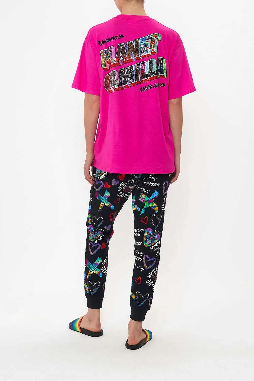 OVERSIZE BAND TEE WRITINGS ON THE WALL sold by Camilla product image thumbnail 2