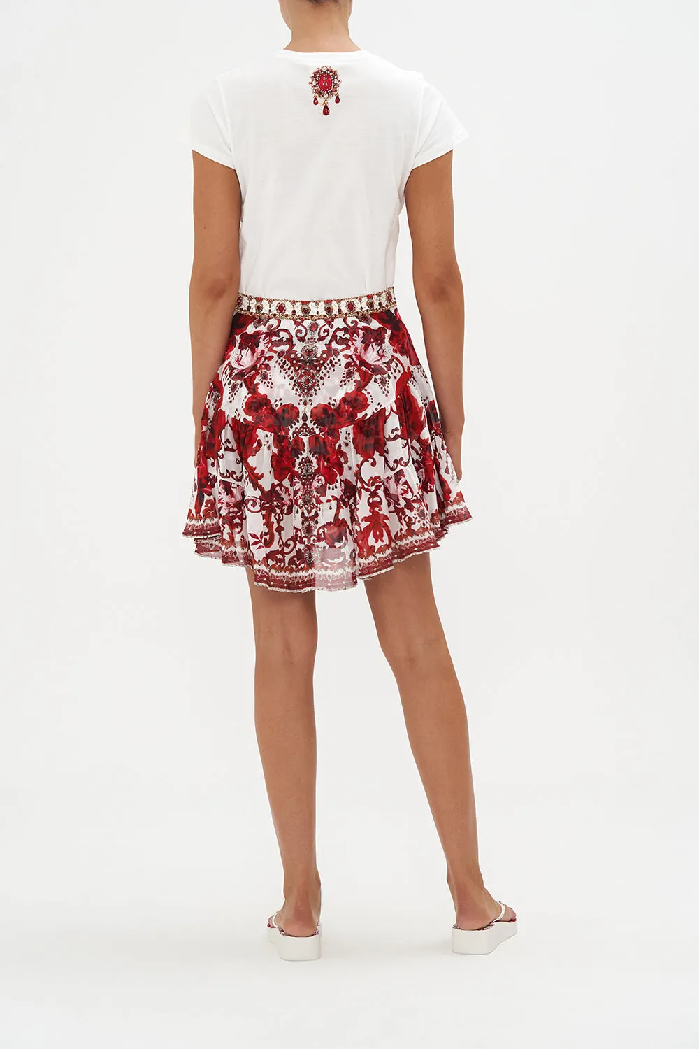 SLIM FIT ROUND NECK T-SHIRT CROWN OF THORNS sold by Camilla product image thumbnail 2