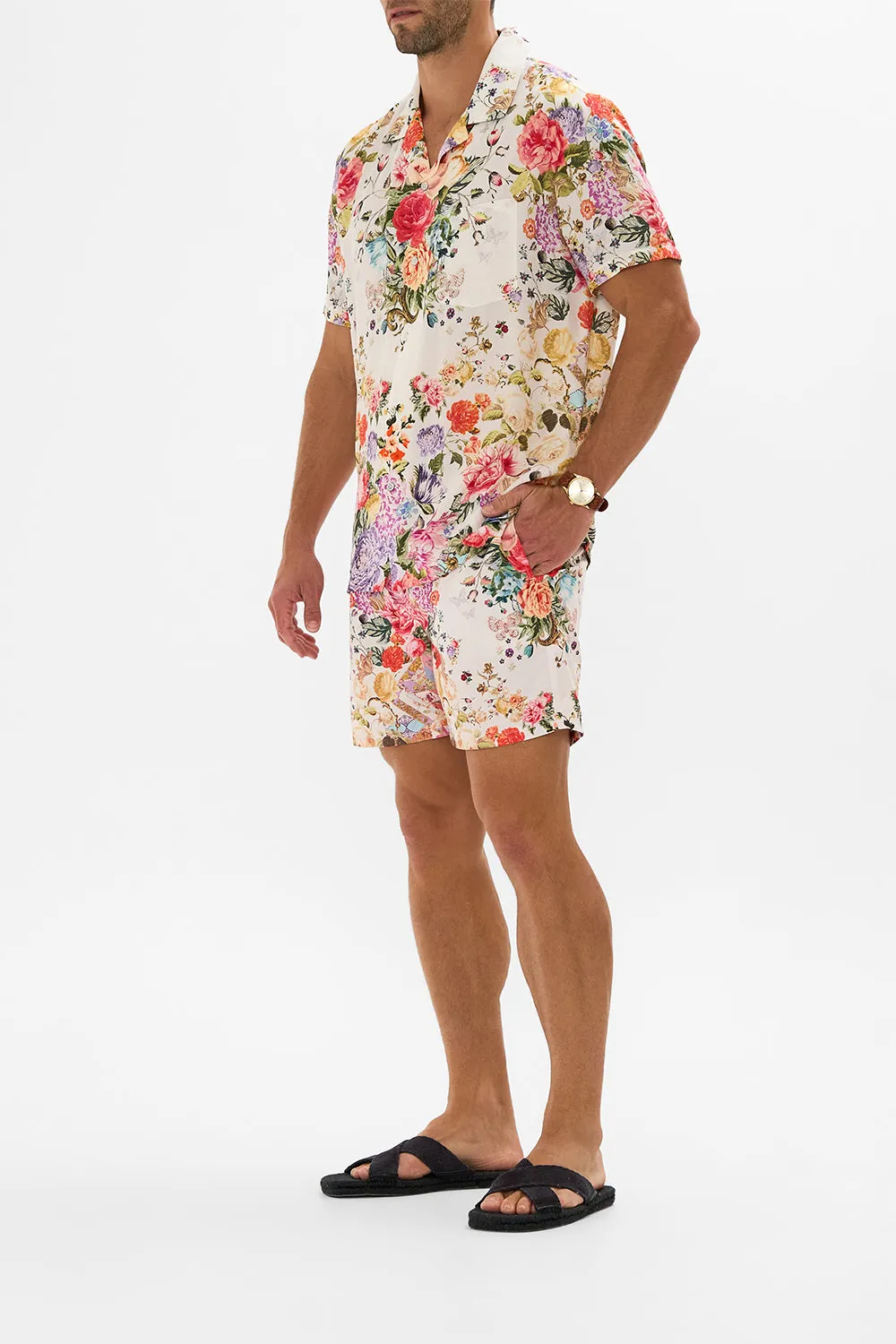 SHORT SLEEVE CAMP COLLARED SHIRT SEW YESTERDAY sold by Camilla product image thumbnail 4