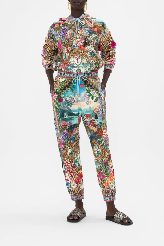 JERSEY TRACK PANT MICKEY TAKES A TRIP sold by Camilla