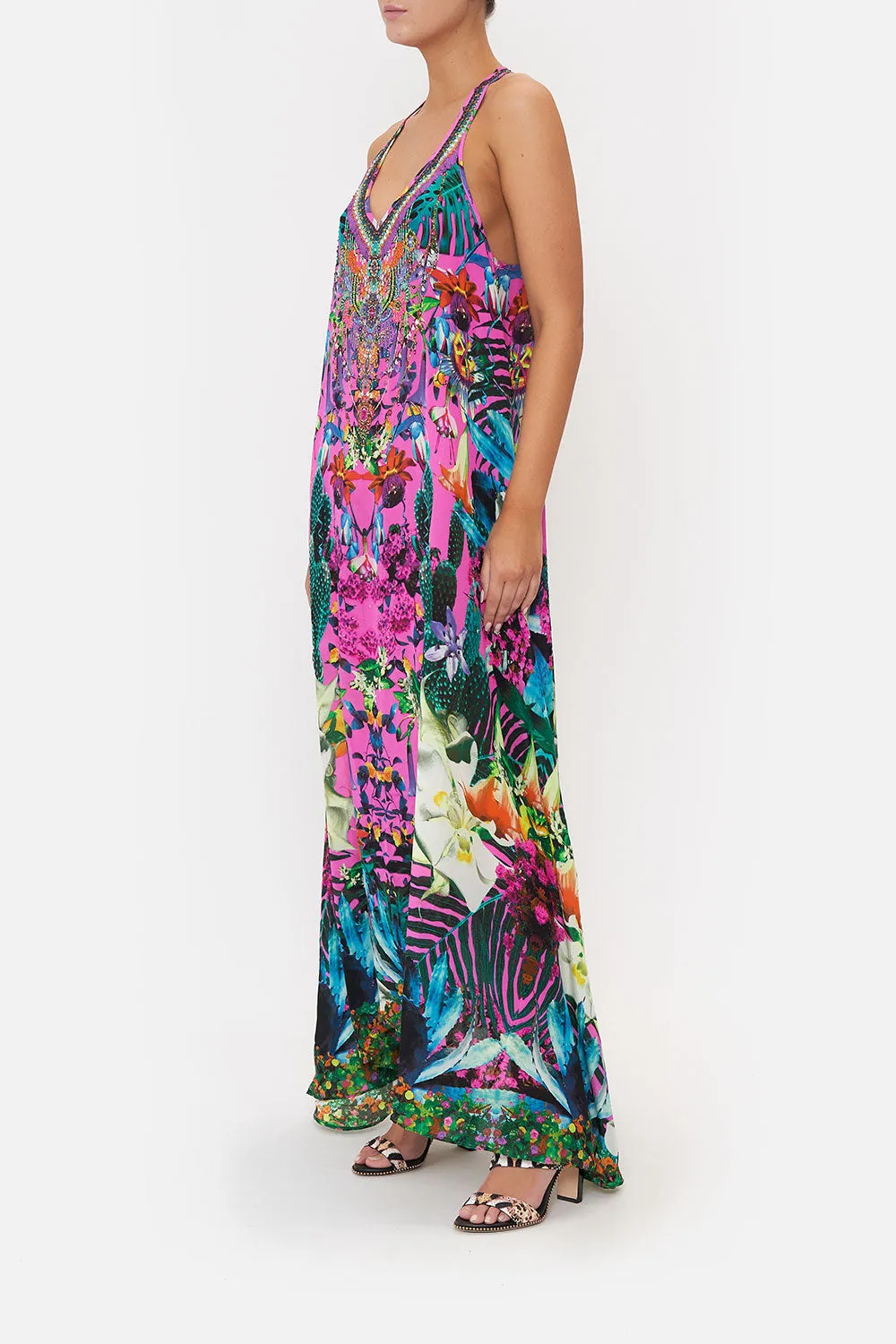 V NECK RACERBACK DRESS EXOTICA EROTICA sold by Camilla product image thumbnail 4