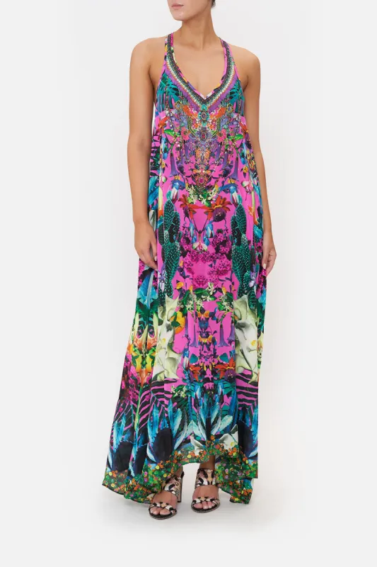 V NECK RACERBACK DRESS EXOTICA EROTICA sold by Camilla