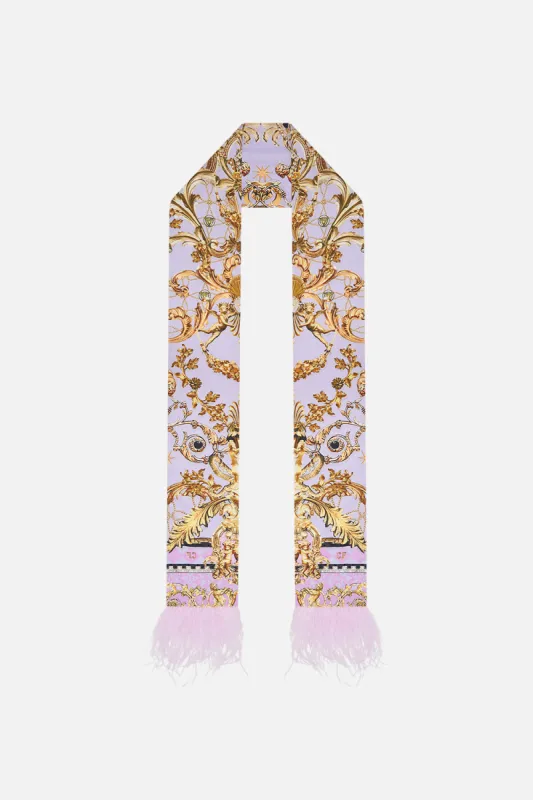 LONG SKINNY SCARF LAVENDER EVER AFTER sold by Camilla