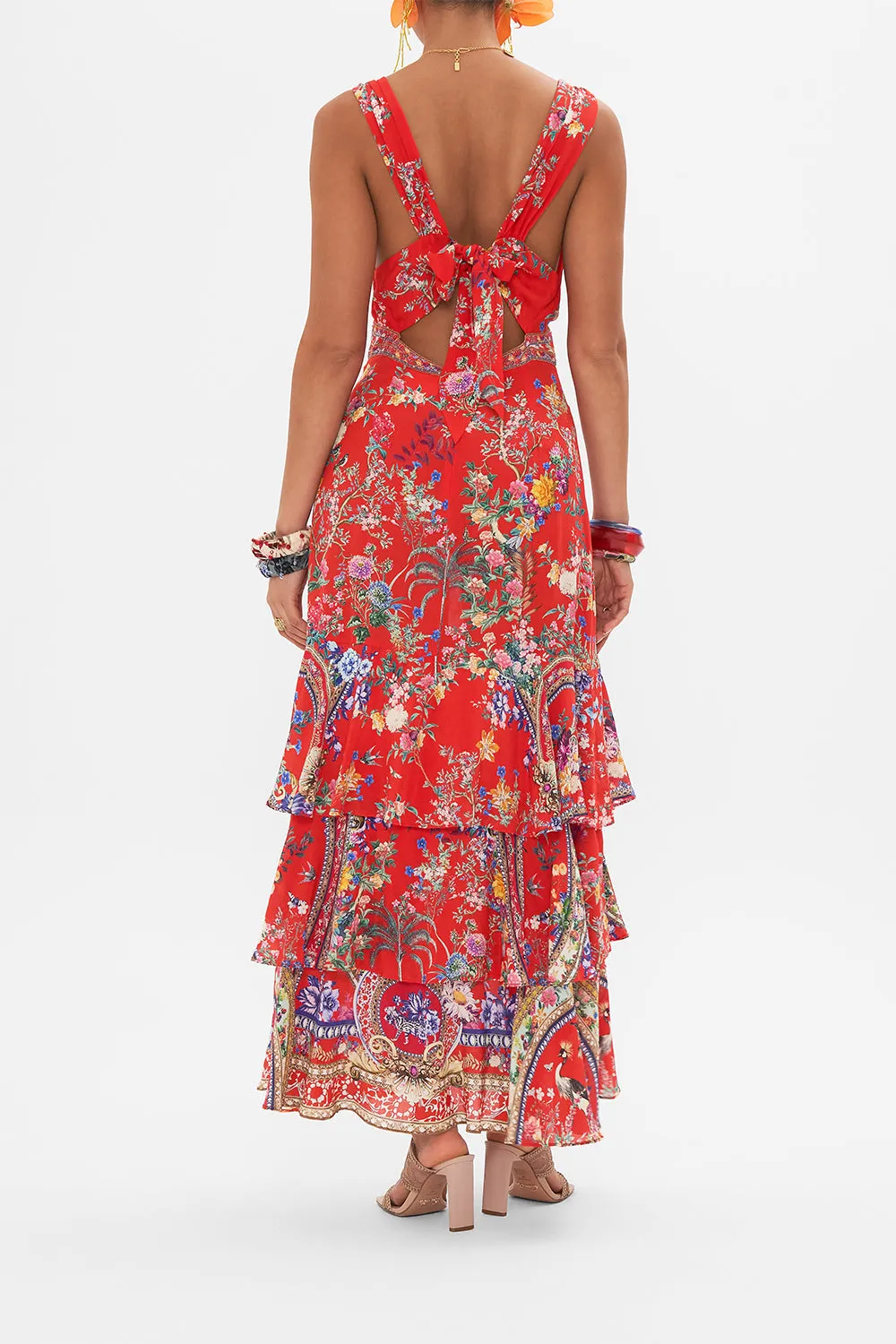TIERED RUFFLE HEM DRESS THE SUMMER PALACE sold by Camilla product image thumbnail 2