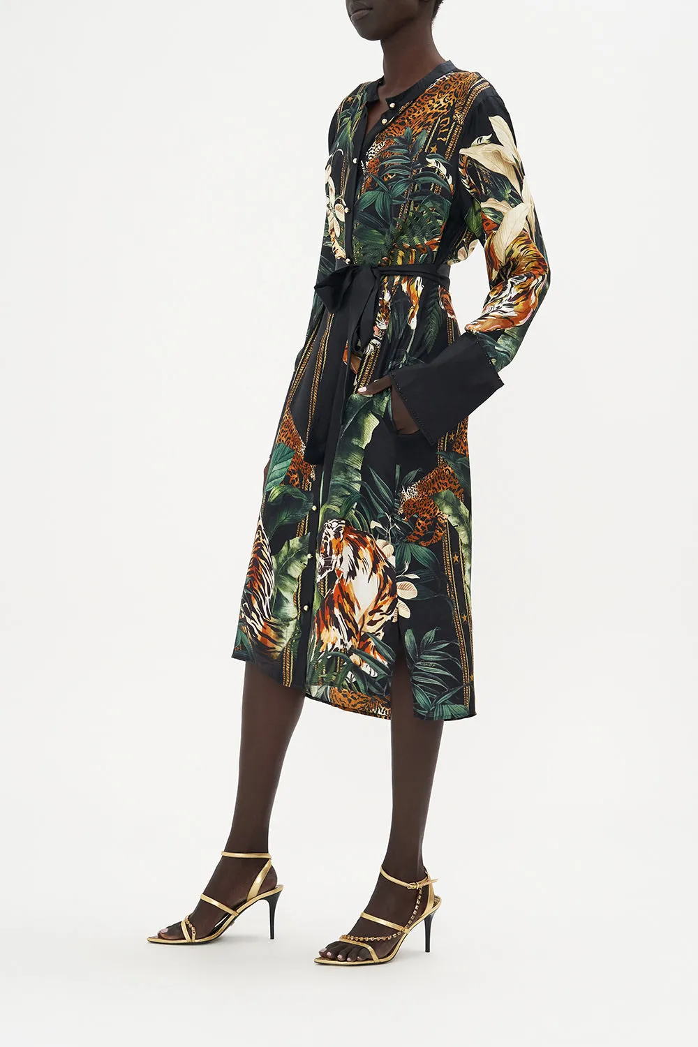 OPEN BACK SHIRT DRESS EASY TIGER sold by Camilla product image thumbnail 4