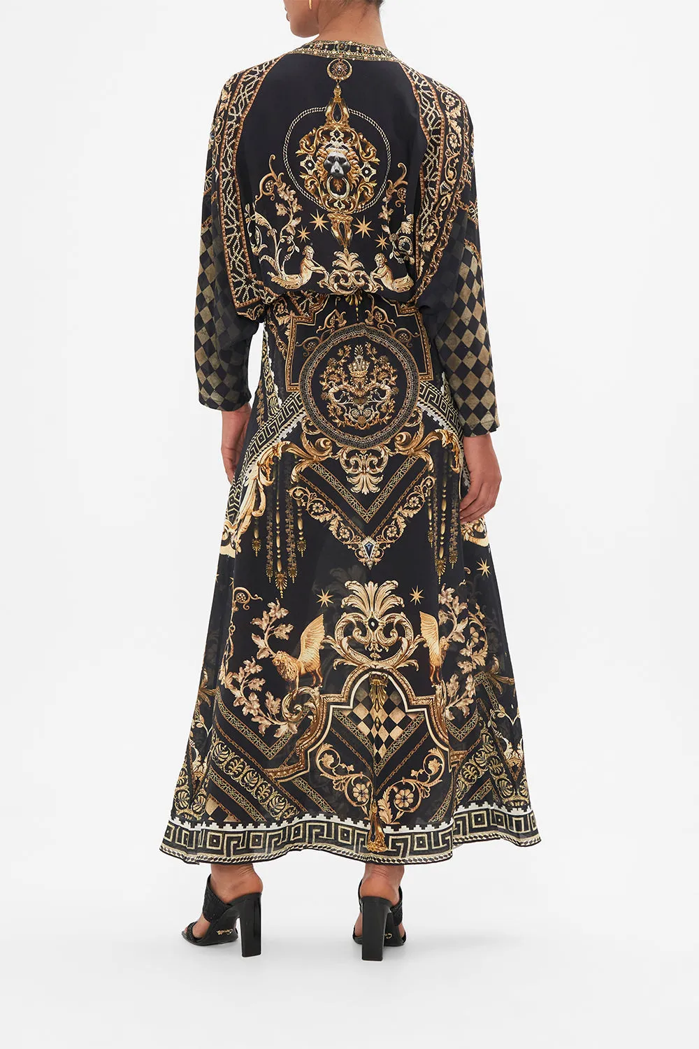 TWIST FRONT BATWING DRESS DUOMO DYNASTY sold by Camilla product image thumbnail 2