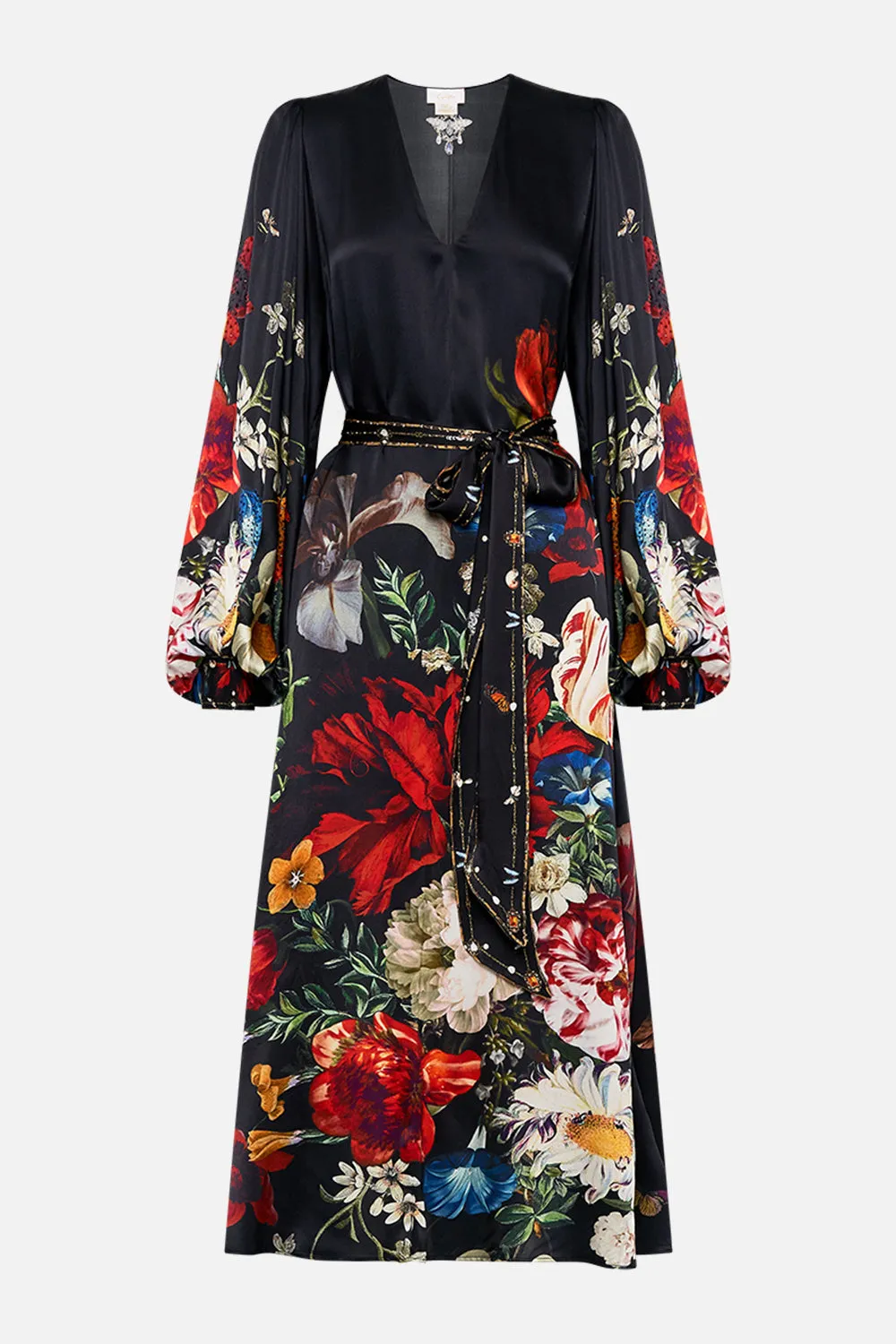 BLOUSON SLEEVE TRAPEZE DRESS A STILL LIFE sold by Camilla product image thumbnail 3