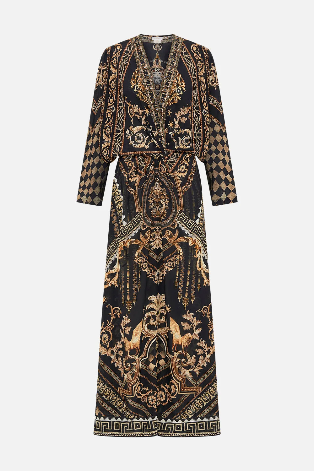 TWIST FRONT BATWING DRESS DUOMO DYNASTY sold by Camilla product image thumbnail 3