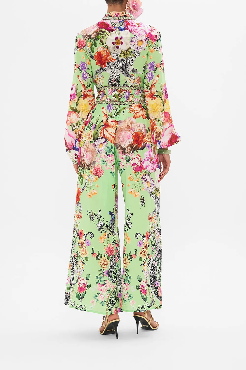 SHIRRED WAIST PANT PORCELAIN DREAM sold by Camilla product image thumbnail 2