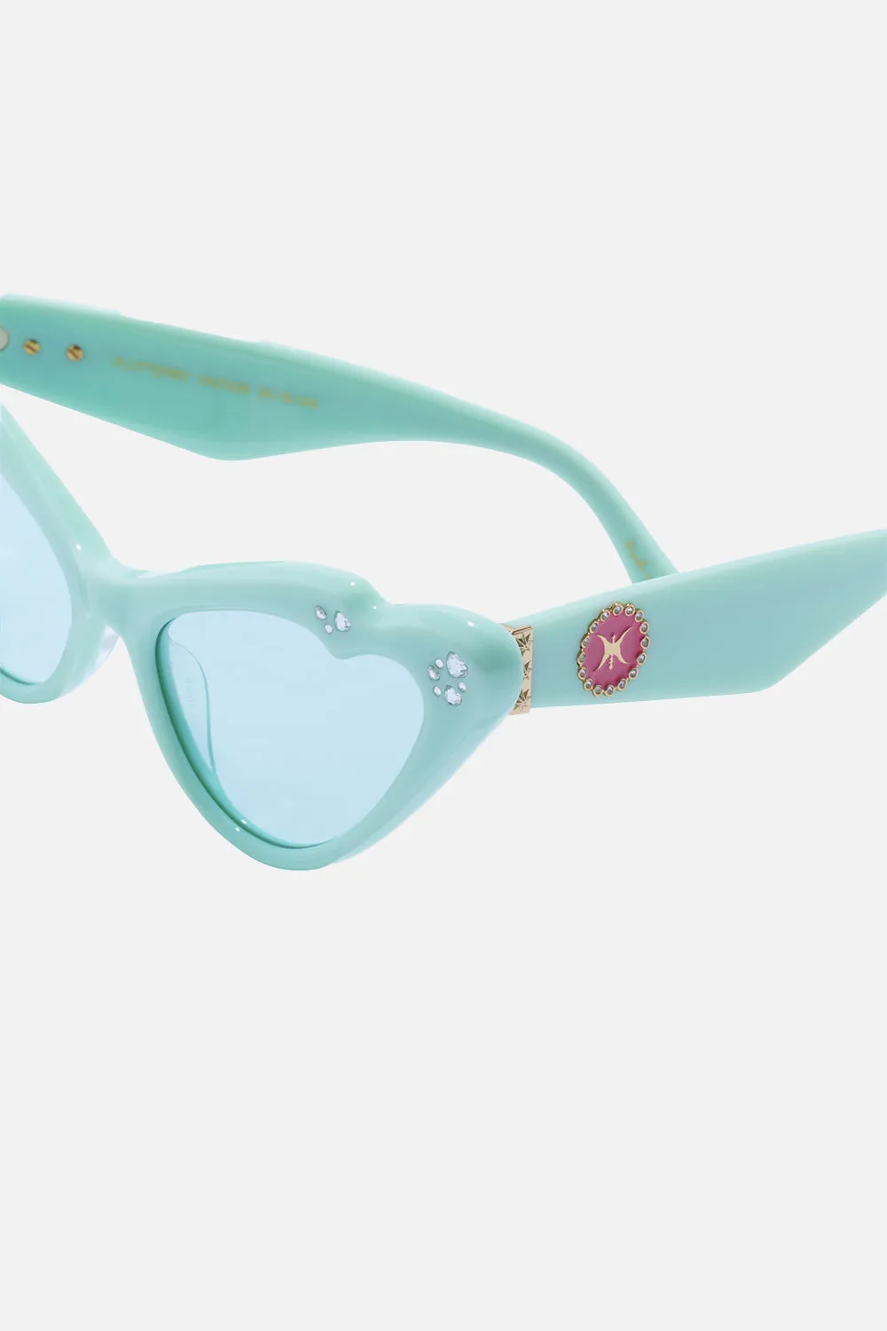 FLUTTERBY SUNGLASSES MINT sold by Camilla product image thumbnail 3