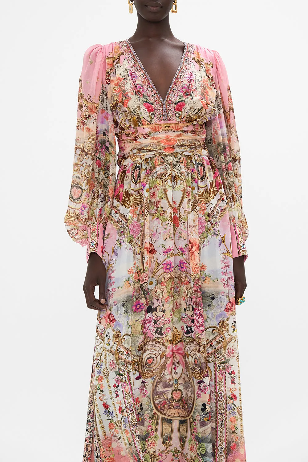 LONG DRESS WITH BLOUSON SLEEVE MINNIE MOUSE MAGIC sold by Camilla product image thumbnail 5