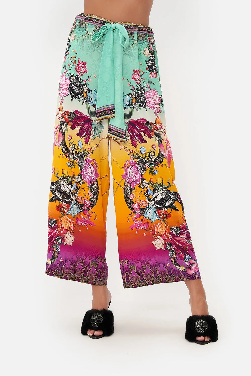 LOUNGE TROUSER WITH WAIST TIE VIPER ROOM sold by Camilla product image thumbnail 5