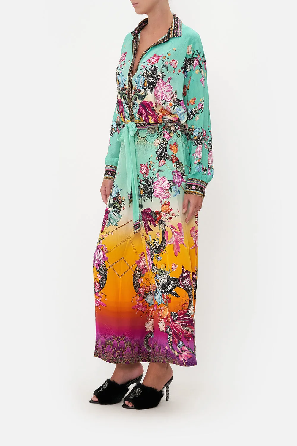 LOUNGE TROUSER WITH WAIST TIE VIPER ROOM sold by Camilla product image thumbnail 4